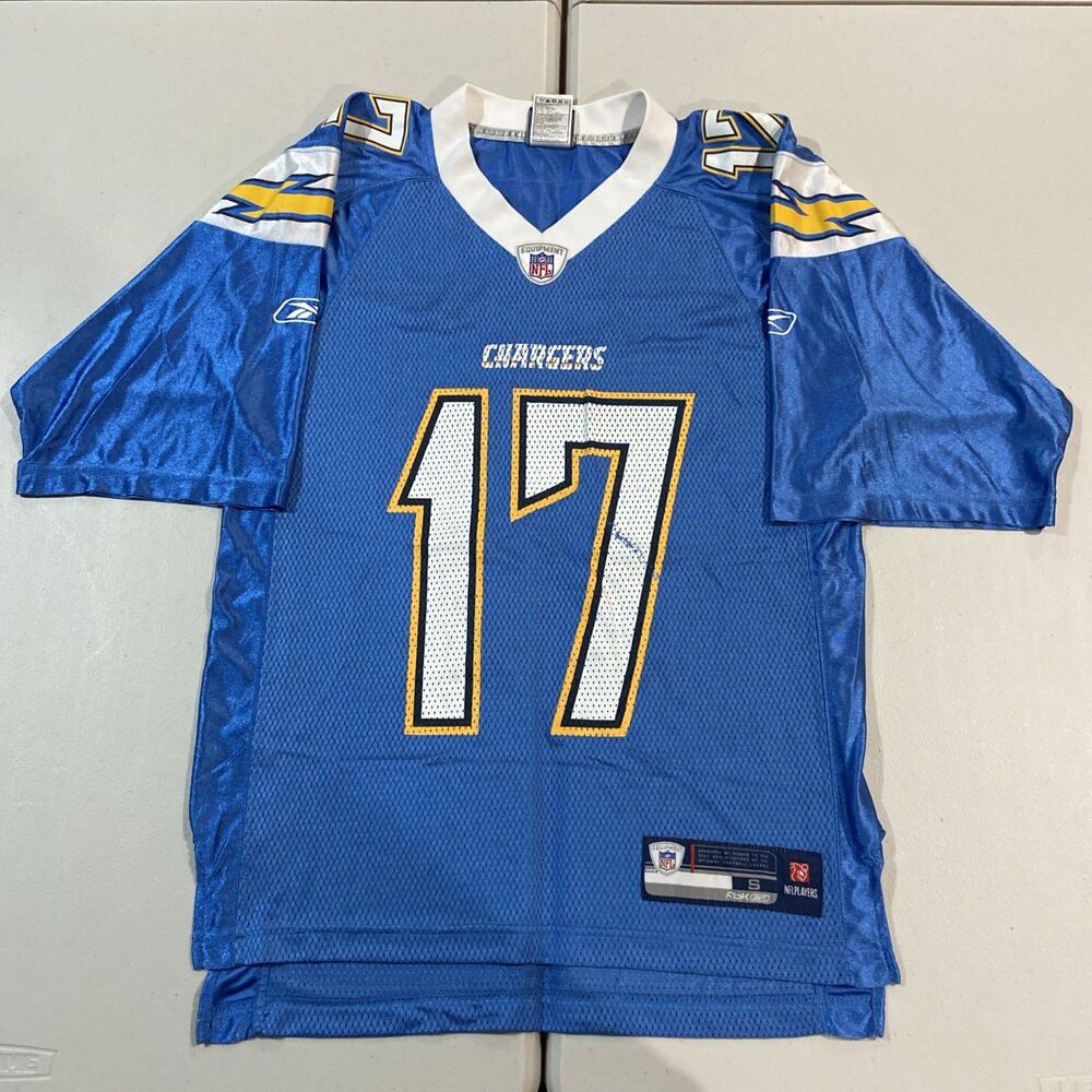 Reebok NFL Philip Rivers San Diego Chargers #17 Mesh Jersey Size Small